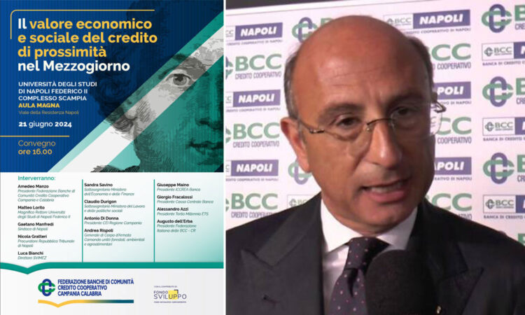 Alla Federico II dibattito con politici ed economisti: «Il valore del credito di prossimità al Sud»