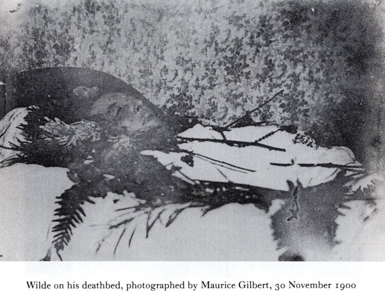 Oscar Wilde e la foto sul letto di morte, record all’asta