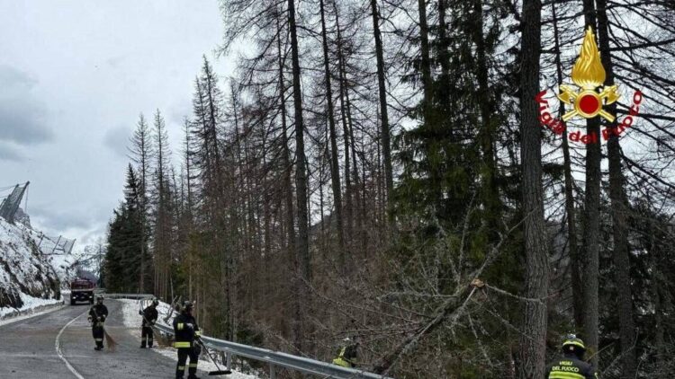 Maltempo in Veneto, più di 150 gli interventi dei vigili del fuoco