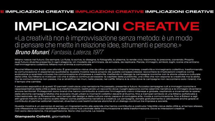 ‘Implicazioni Creative’, a Milano in mostra arte, territorio e imprese italiane
