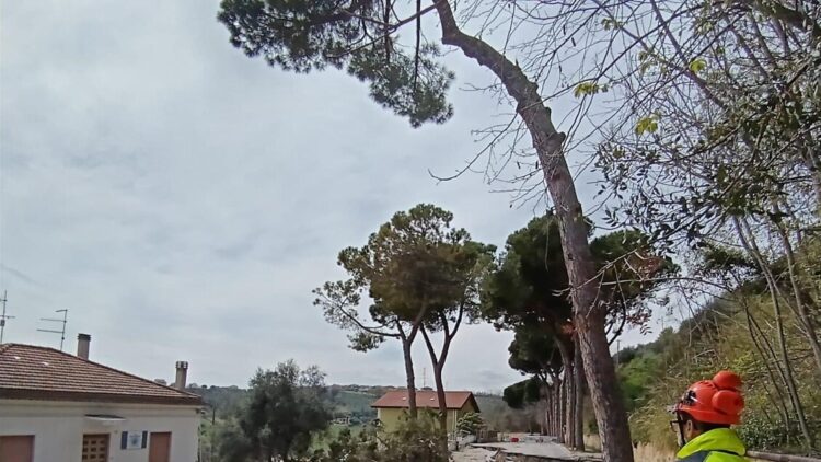 Frana Silvi, tregua fragile: 32 sfollati, otto edifici coinvolti