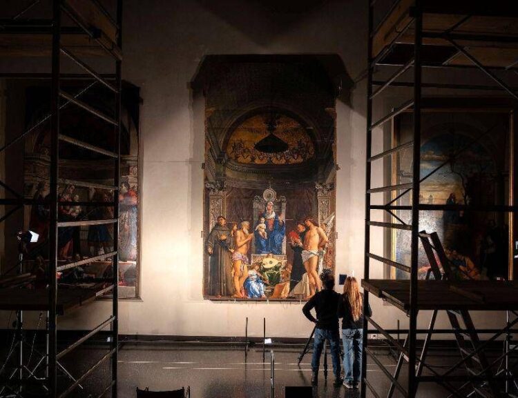 A Venezia al via il restauro della Pala di San Giobbe di Giovanni Bellini