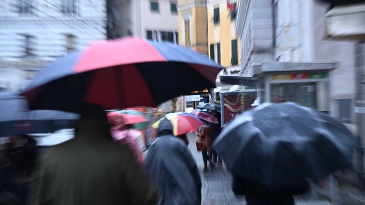 In arrivo i primi acquazzoni primaverili