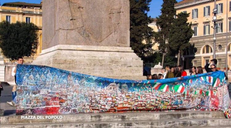 Riscoprire le Maxitele di Carlo Riccardi, il suo ‘grido colorato’ rivive in un video