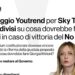 Il sondaggio Youtrend: “Il No avanti al 54,1% con una affluenza bassa”