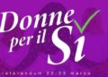Referendum, appello ‘Donne per il Sì’: ‘Voto sia consapevole su merito riforma’