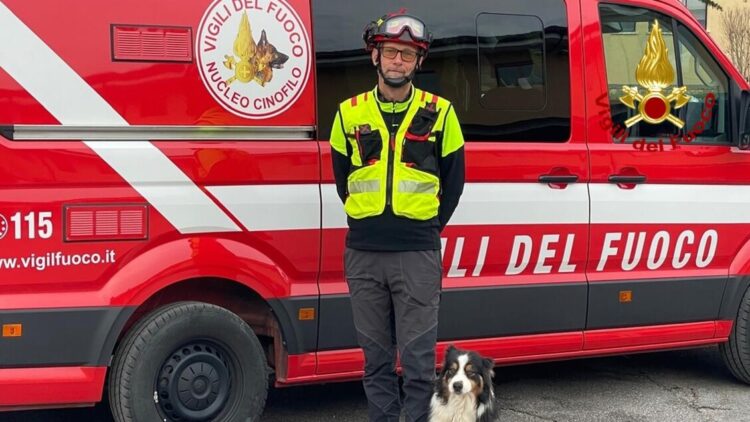 Va in pensione Lamù, il cane-eroe del ponte Morandi