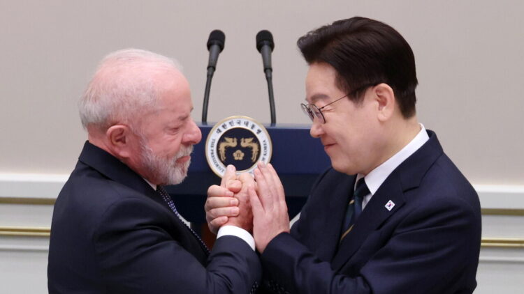 Lula riceve a Brasilia il presidente della Corea del Sud