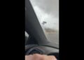 Tornado in Francia, la furia devastatrice filmata da un automobilista