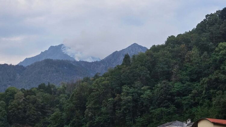 Incendio da 9 giorni sul Monte Barone, bruciati mille ettari