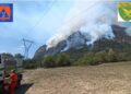 Incendio sui monti del Friuli, rinforzi dalla Slovenia