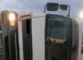Autocarro tamponato si ribalta, un morto in A4 in Friuli
