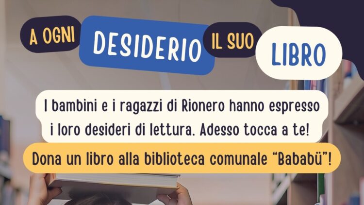 In Basilicata la biblioteca per i più piccoli con i libri chiesti direttamente da loro