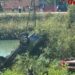 Trovata e ripescata l’auto precipitata nel fiume Livenza, all’interno un uomo e due cani