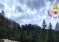 Frana a Passo Staulanza sulle Dolomiti