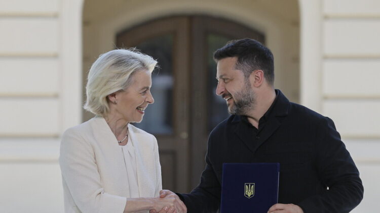 Von der Leyen, ‘progetto Ue-Ucraina per nostre difese antibalistiche’