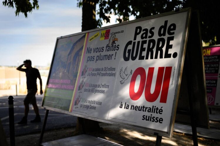 Svizzera oggi al voto per il referendum sulla neutralità, la proiezione: No al 72%