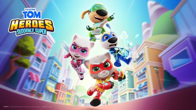 Talking Tom Heroes: Super Amici, l’app arriva al cinema