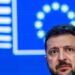 Zelensky, ‘ringrazio l’Ue e i leader europei per il sostegno, veri leader’